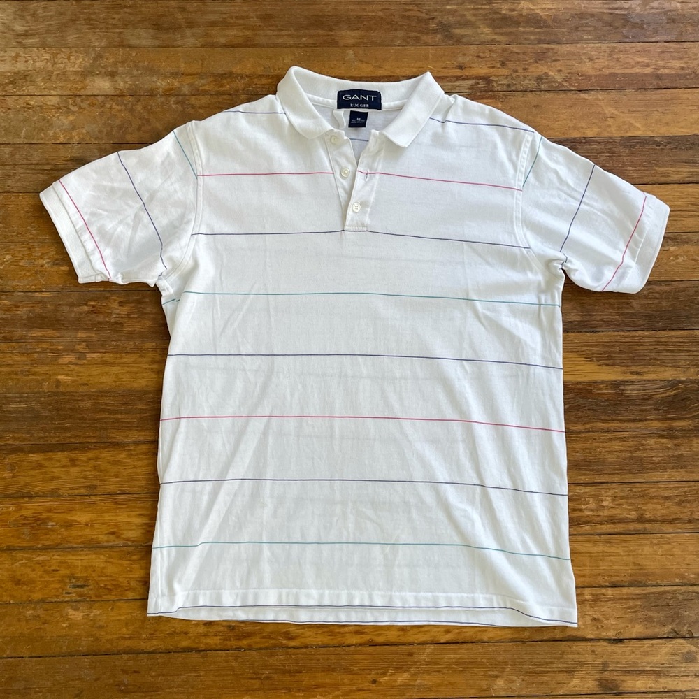 Gant striped polo shirt